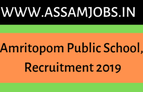 Amritopom Public School Recruitment 2019