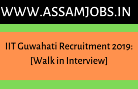 IIT Guwahati Recruitment 2019
