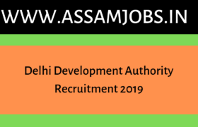 Delhi Development Authority Recruitment 2019
