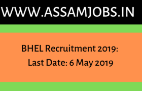 bhel Recruitment 2019