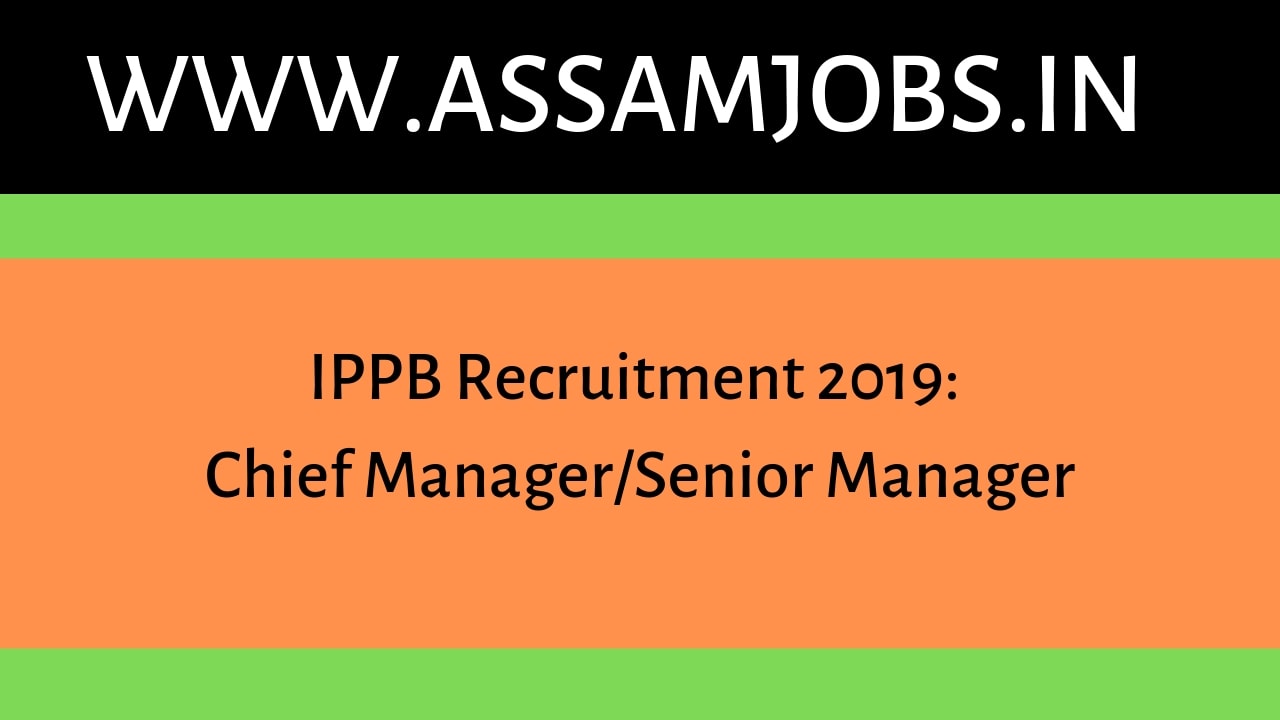 IPPB Recruitment 2019