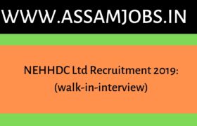 NEHHDC Ltd Recruitment