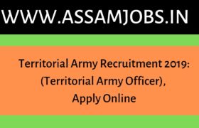Territorial Army Recruitment 2019