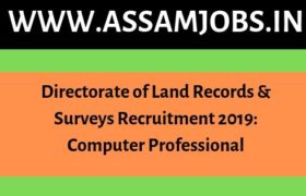 Directorate of Land Records & Surveys Recruitment
