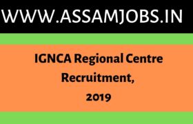 IGNCA Regional Centre Recruitment, 2019