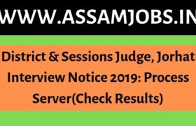 District & Session Judge, Jorhat