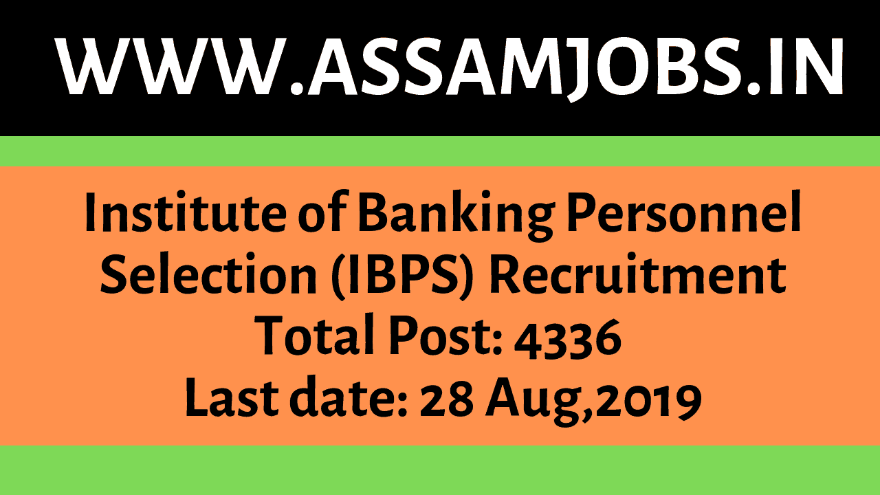 Institute of Banking Personnel Selection (IBPS) Recruitment (1)