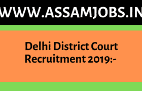 Delhi District Court Recruitment 2019_ Apply Online