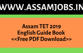 English Guide Book Free PDF Download Assam TET 2019