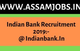Indian Bank Recruitment 2019_ @ Indianbank.In